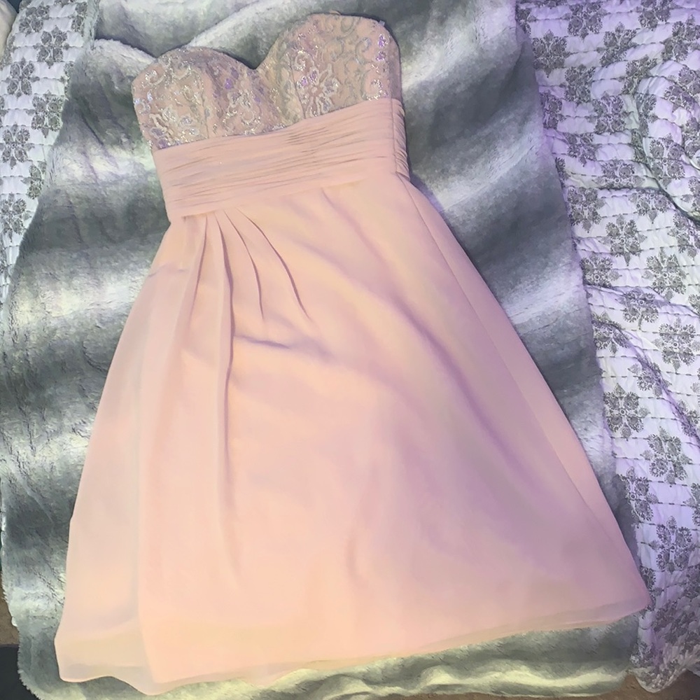 Sorella Vita Pink Bridesmaid Dress